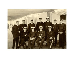 Captain and Senior Officers onboard PLASSY