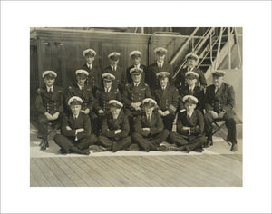 Captain and Officers onboard STRATHMORE
