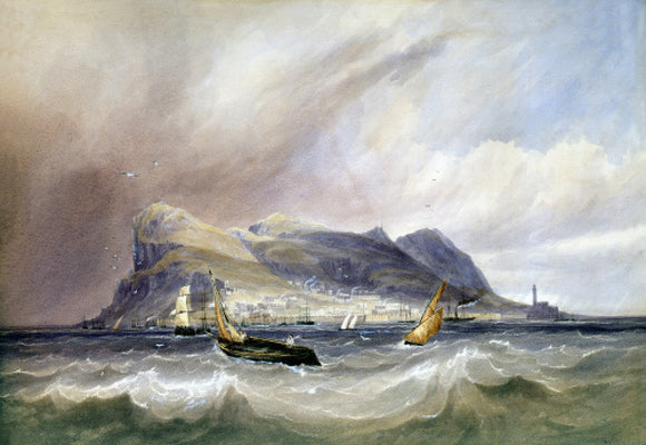 Off the coast of Gibraltar