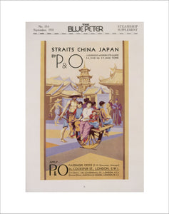 P&O China Straits Advert, 1931