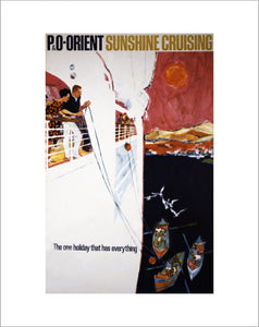 P&O-Orient sunshine cruising