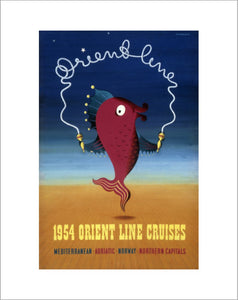 1954 Orient Line Cruises