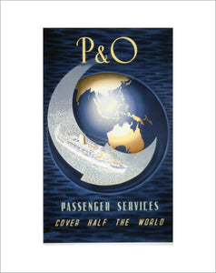 P&O Passenger services cover half the world