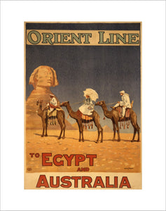 Orient Line to Egypt and Australia