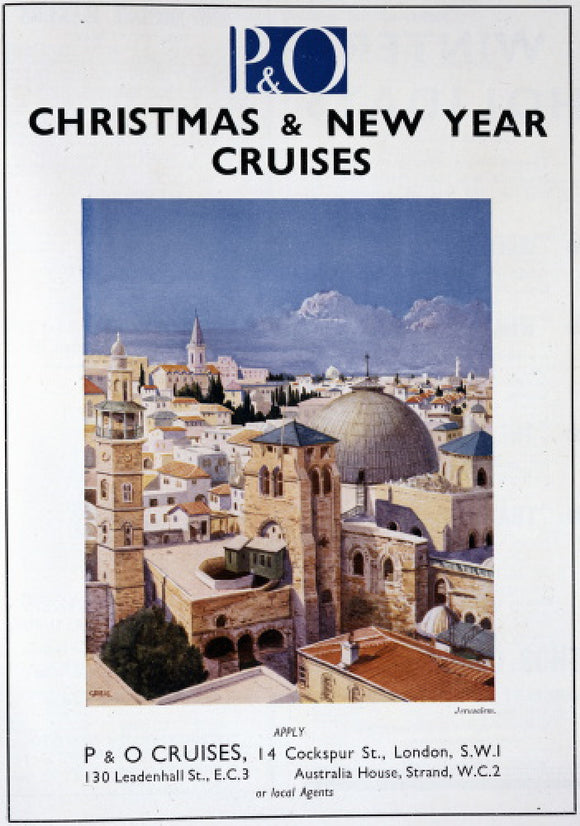 P&O Christmas & New Year Cruises - Jerusalem