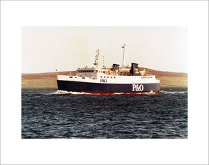 ST. OLA at sea