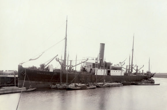 GRONINGEN moored in port