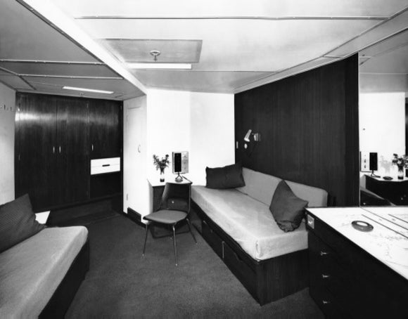 CANBERRA's First Class two-berth cabin