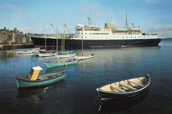 ST. CLAIR in Lerwick harbour