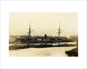 KASHGAR (1874) in port