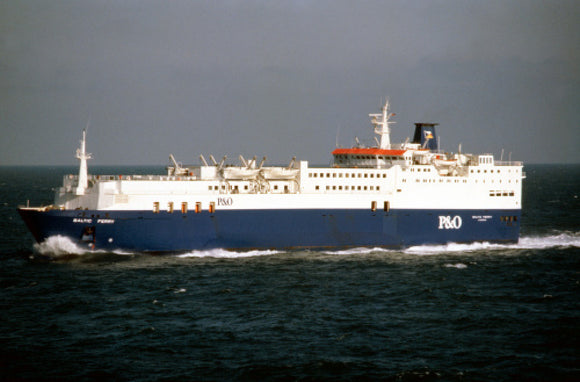 BALTIC FERRY in the North Sea