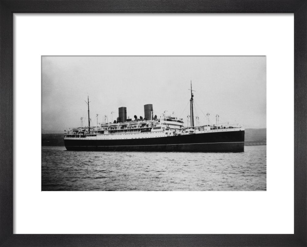 RANGITIKI on sea trials – P&O Heritage Prints