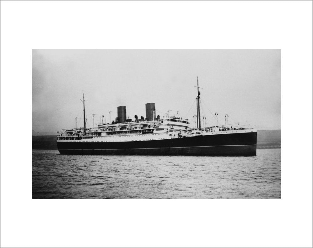RANGITIKI on sea trials – P&O Heritage Prints