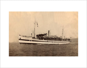 VASNA at sea as a Hospital Ship