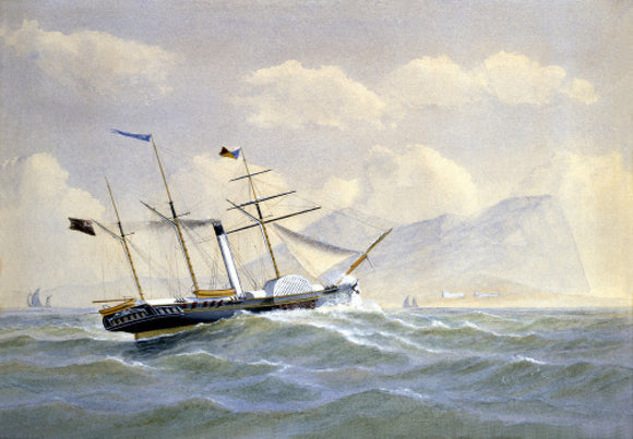 IBERIA (1836) heading towards Gibraltar