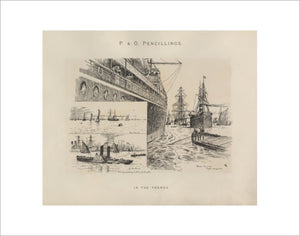 "In the Thames" - Sea Reach, In the Docks