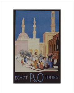 P&O Egypt Tours Advert, 1934