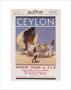 P&O Ceylon Advert,1932