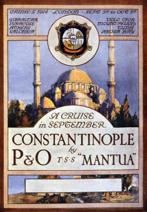 A Cruise in September by P&O, 1914