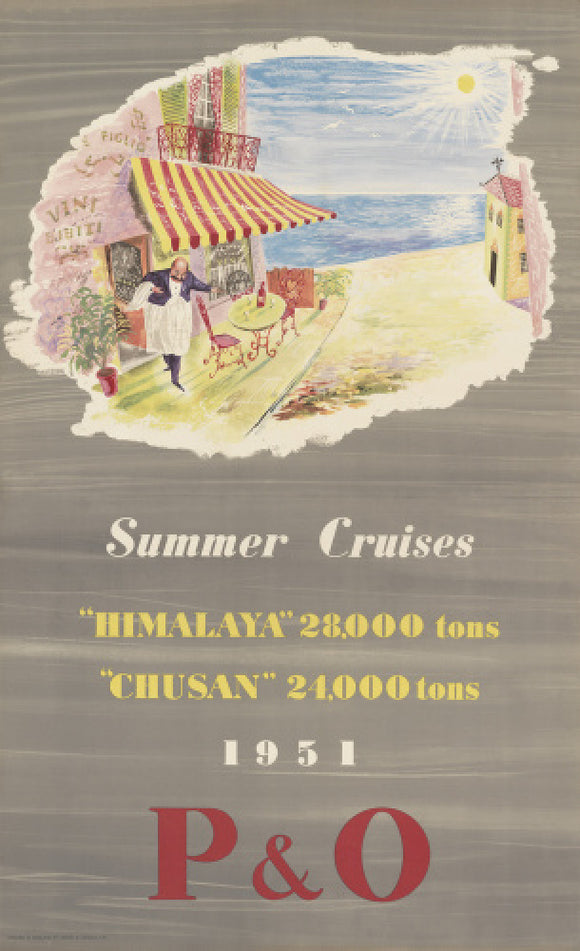 P&O Summer Cruises 1951