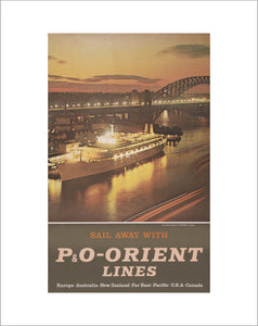 Sail away with P&O-Orient Lines