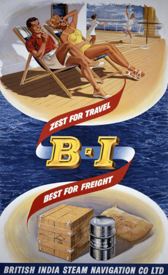 B.I. zest for travel, best for freight