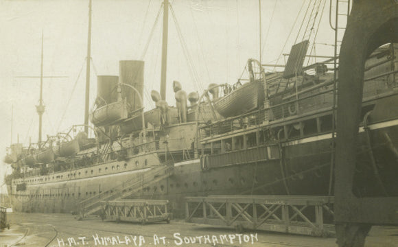 HIMALAYA at Southampton Docks