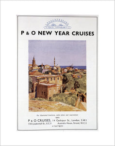 P&O Advert for New Year Cruises