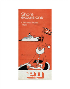 Christmas cruise shore excursions, 1968