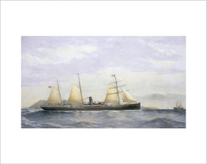 The P&O steam ships ANCONA and VERONA