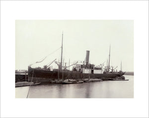 GRONINGEN moored in port