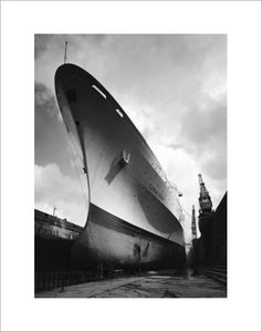 CANBERRA in dry-dock