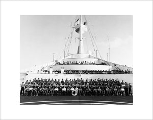 Military Officers and Crew on board CANBERRA