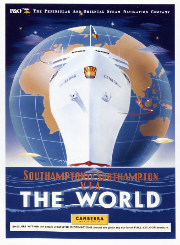 Southampton to Southampton via the World