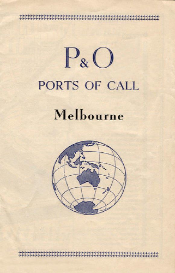 P&O Ports of Call - Melbourne