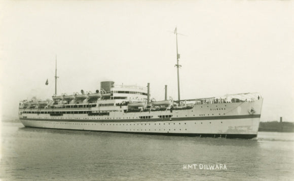 DILWARA as a troopship