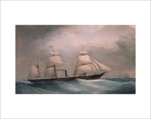 ORISSA under sail and steam
