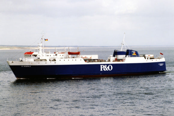 ST. ROGNVALD at sea
